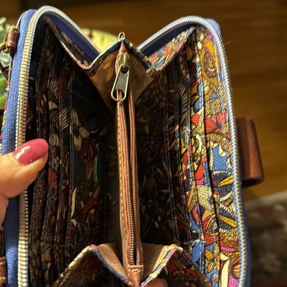 Sakroots Blue Patterned Women's Crossbody Bag - Picture 6 of 10